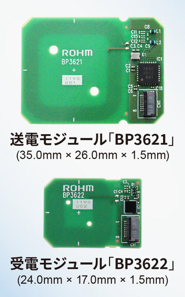 小型・薄型機器の無線給電化を容易に実現する